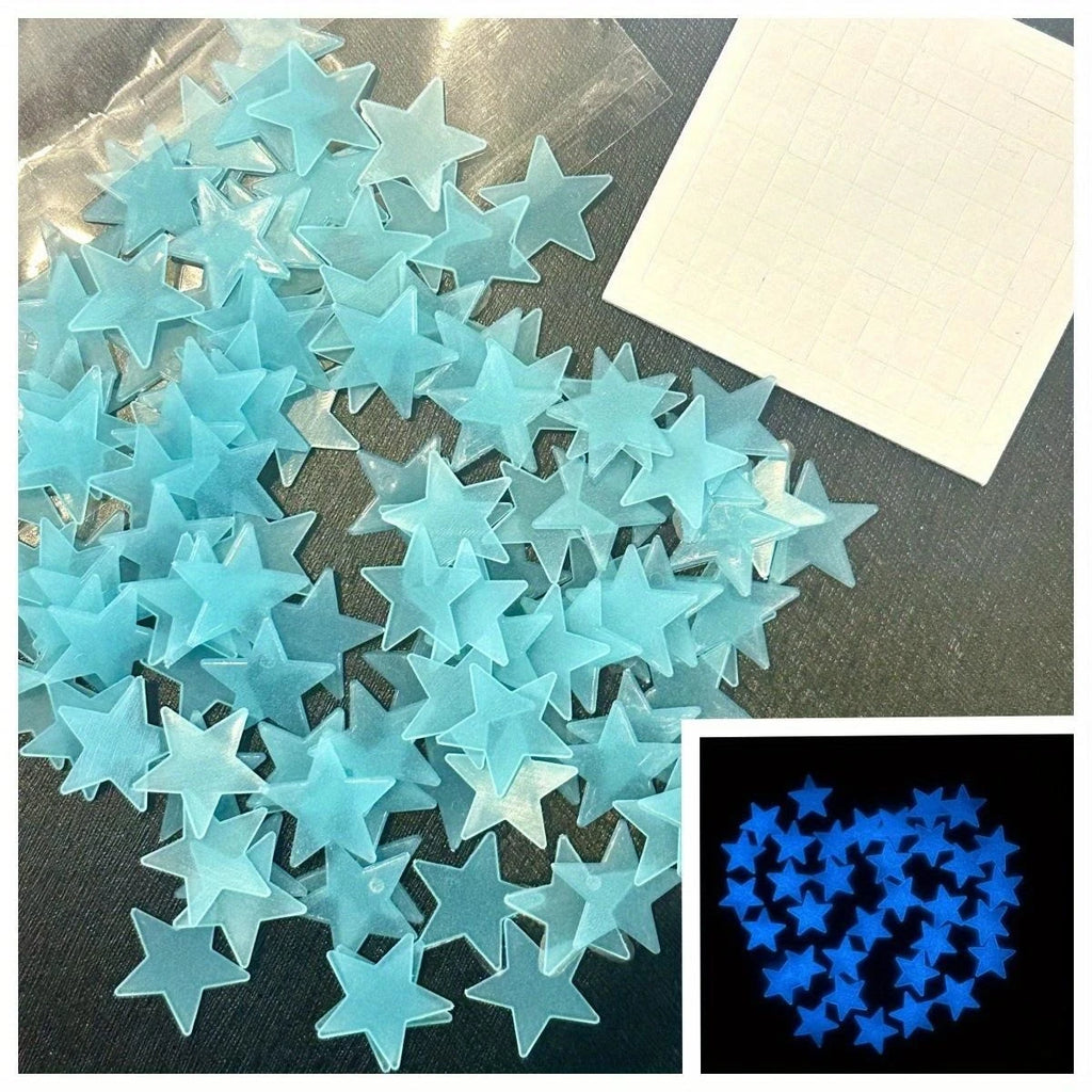 200 Piece Luminous Star Wall Sticker