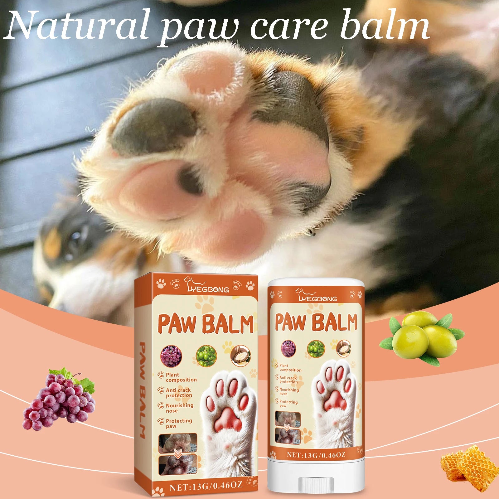 Anti-crack Paw Care Cream Moisturizing