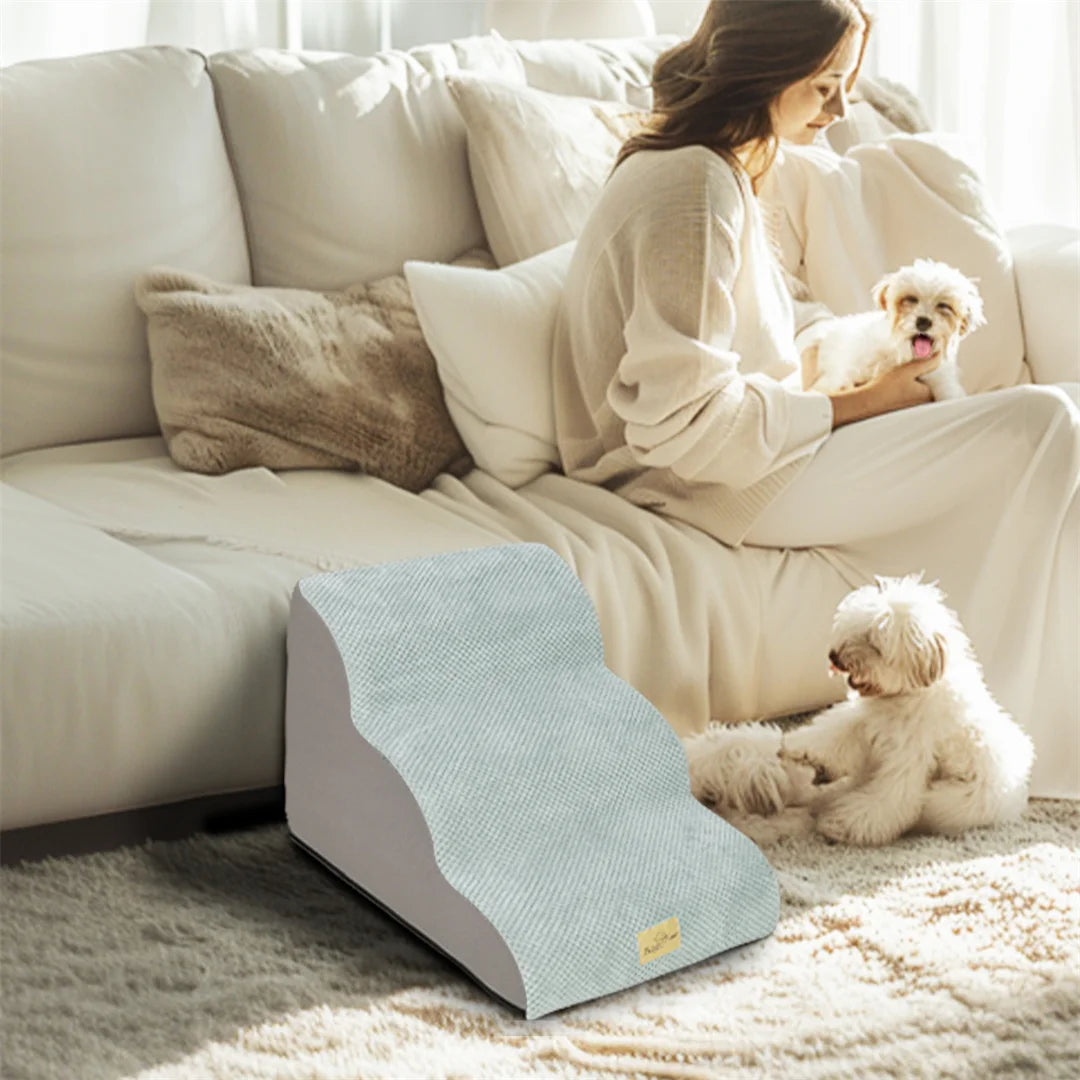 Pet Stairs for High Beds and Sofa Couch High-Density Sponge