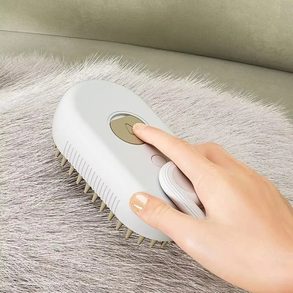 Cat Dog Pet Spray Massage Brush 3 in 1 One