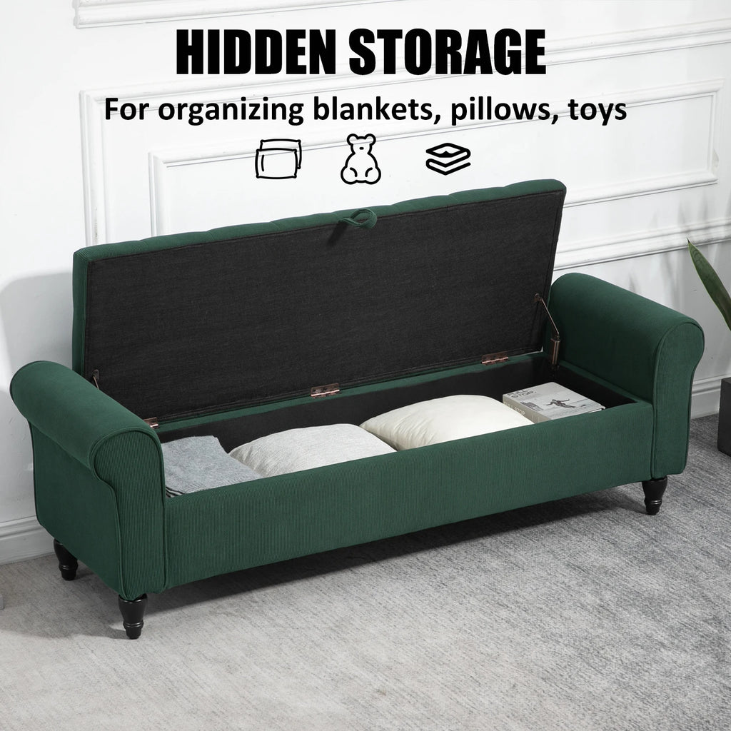 Upholstered Storage Bench