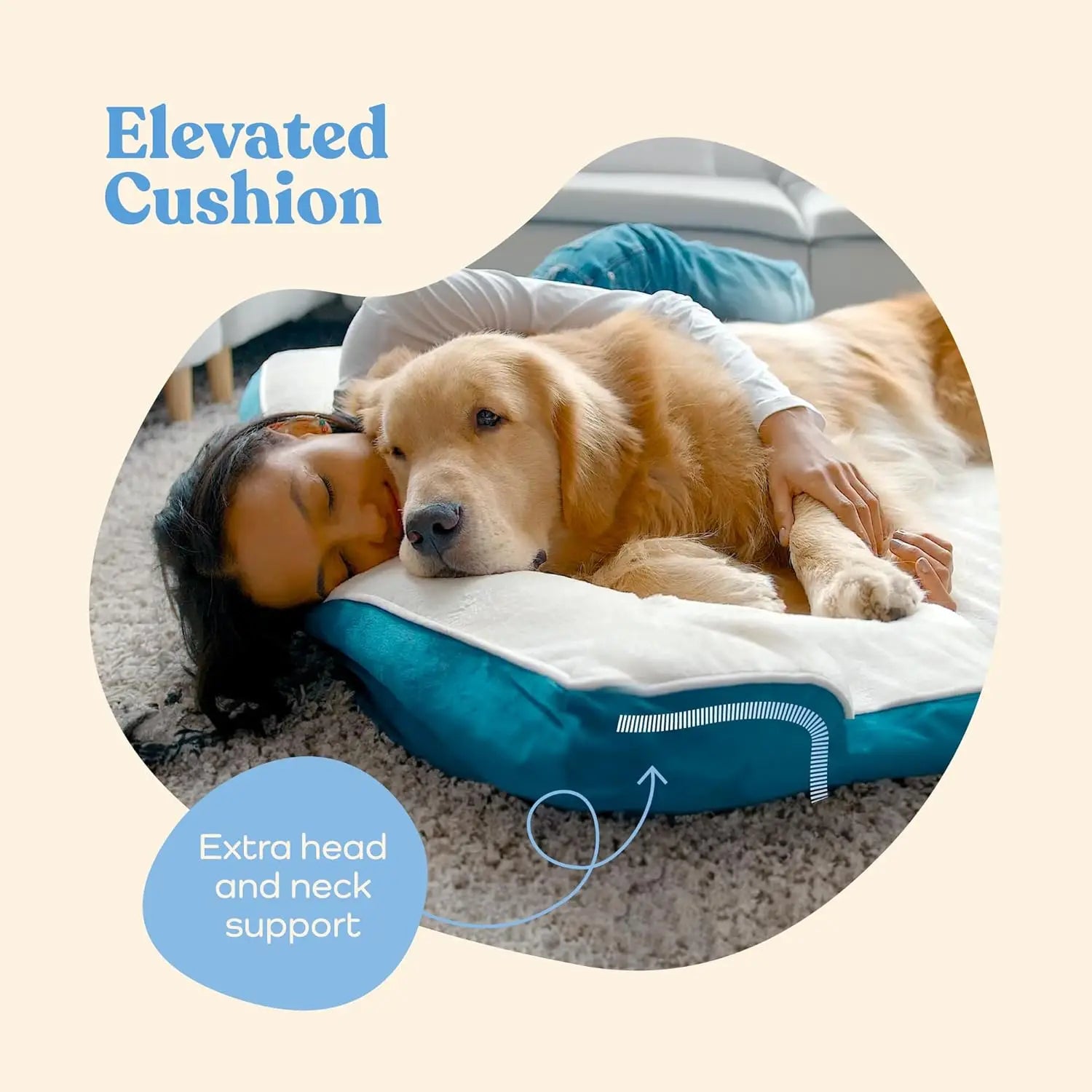 Orthopedic Dog Bed for Medium Dogs