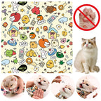 Cat Swaddle Burrito Wrap Anti-Scratch for Nail Trimming, and Cat Grooming