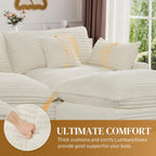 Sectional U Shaped Couches for Living Room