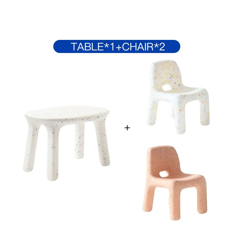 Kids Study Table And Chairs Set indoor/outdoor
