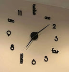 Frameless Large wall clock