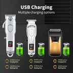 Hair Clippers Set for grooming hair, beards and pets