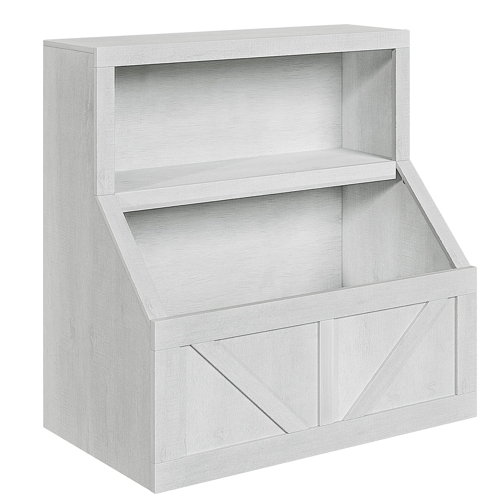 Bookshelf and Wooden Toy Storage Organizer