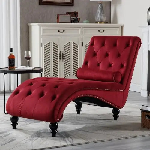 Velvet Chaise Lounge