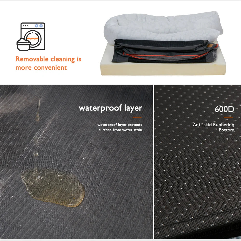 Large Orthopedic Dog Bed