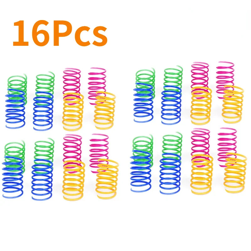 Coil Spiral Springs Cat Toys