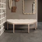 48" Halfmoon Entryway Bench