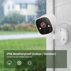 Indoor/Outdoor Security Cameras 2K HD Wireless Wi-Fi