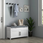 Entryway Bench with Cushion