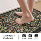 2 pc Anti Fatigue Mat Non Slip Waterproof Kitchen Rug