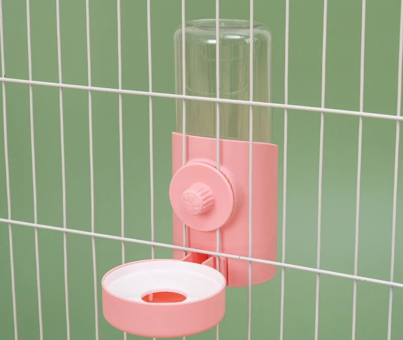 Hanging Automatic Pet Feeder with 30oz Bowl and 500ml Water Dispenser
