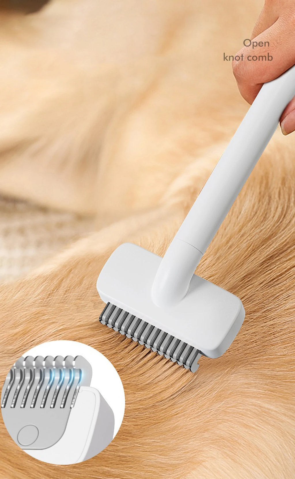 Efficient Pet Hair Removal Brush Designed For Cats Dogs