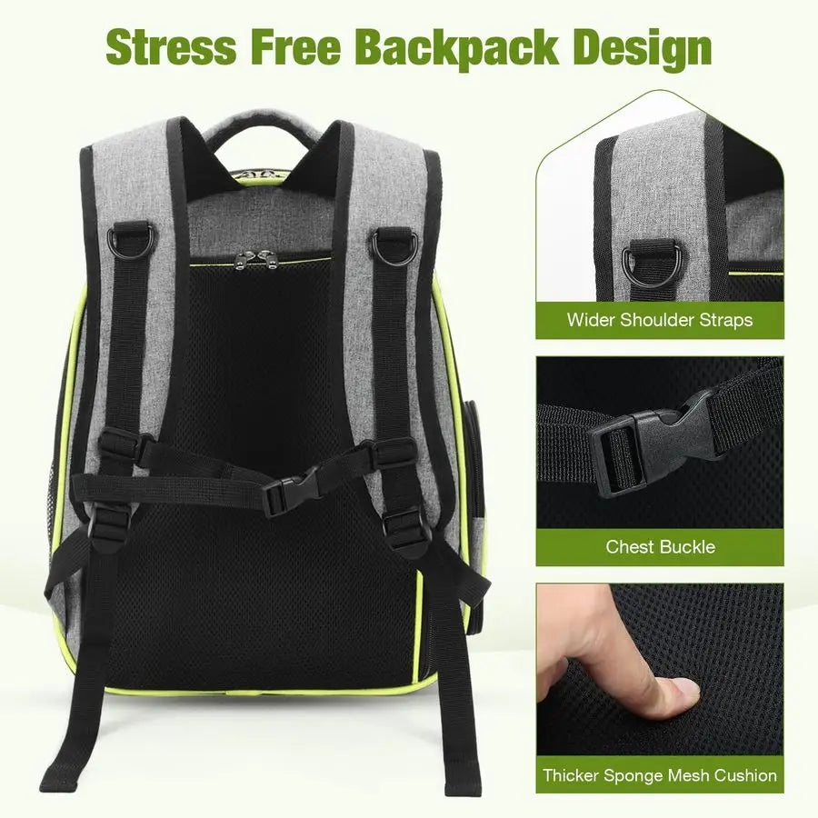 Large Space Bubble Backpack for Cat/ Small Dog up to 18 lbs