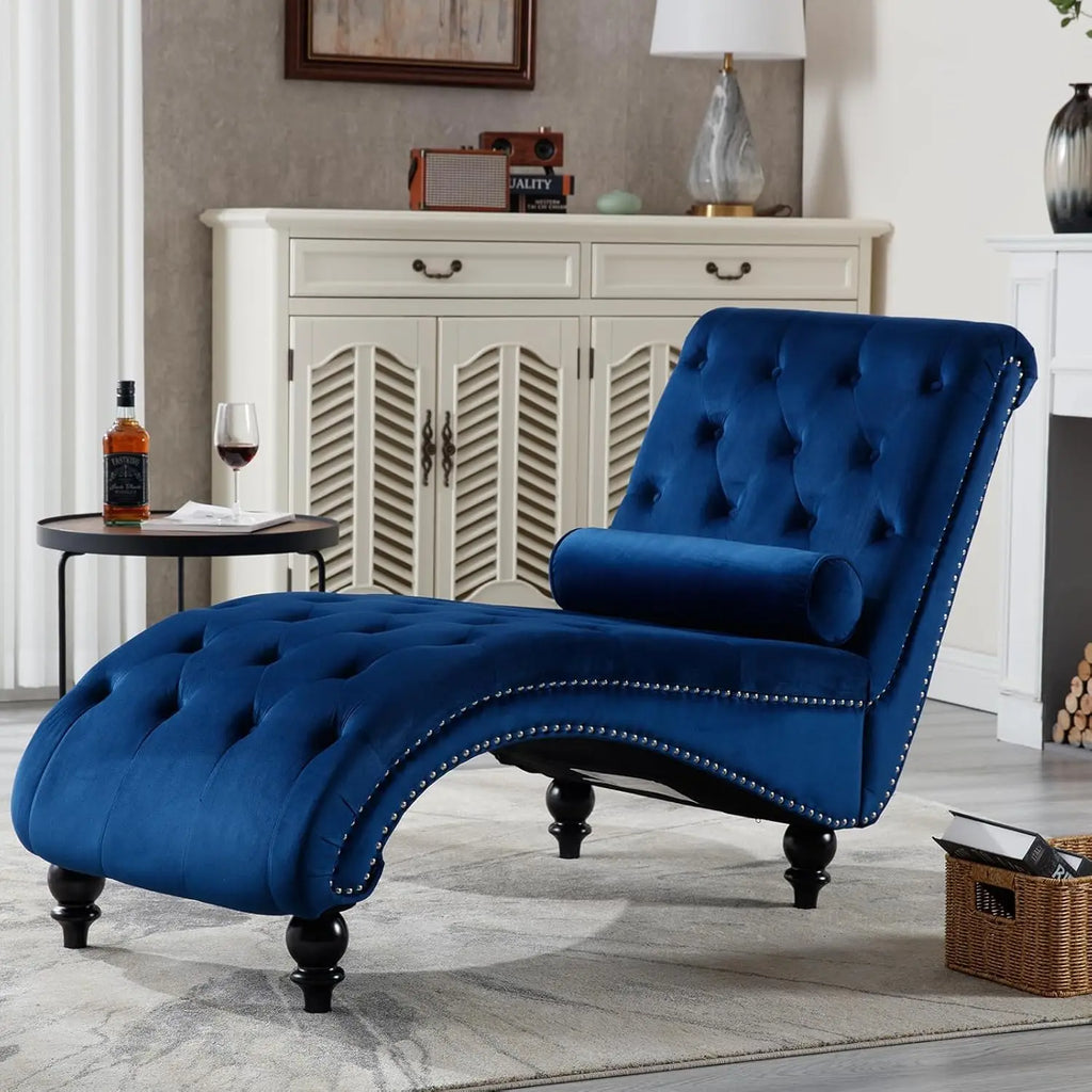 Velvet Chaise Lounge