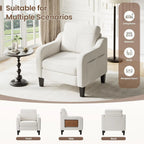 Chair with Foldable Side Table