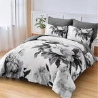 Queen Comforter Set 7 Piece Bed in a Bag