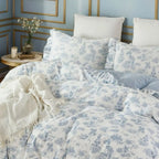 French Country Duvet Cover Set Full Size