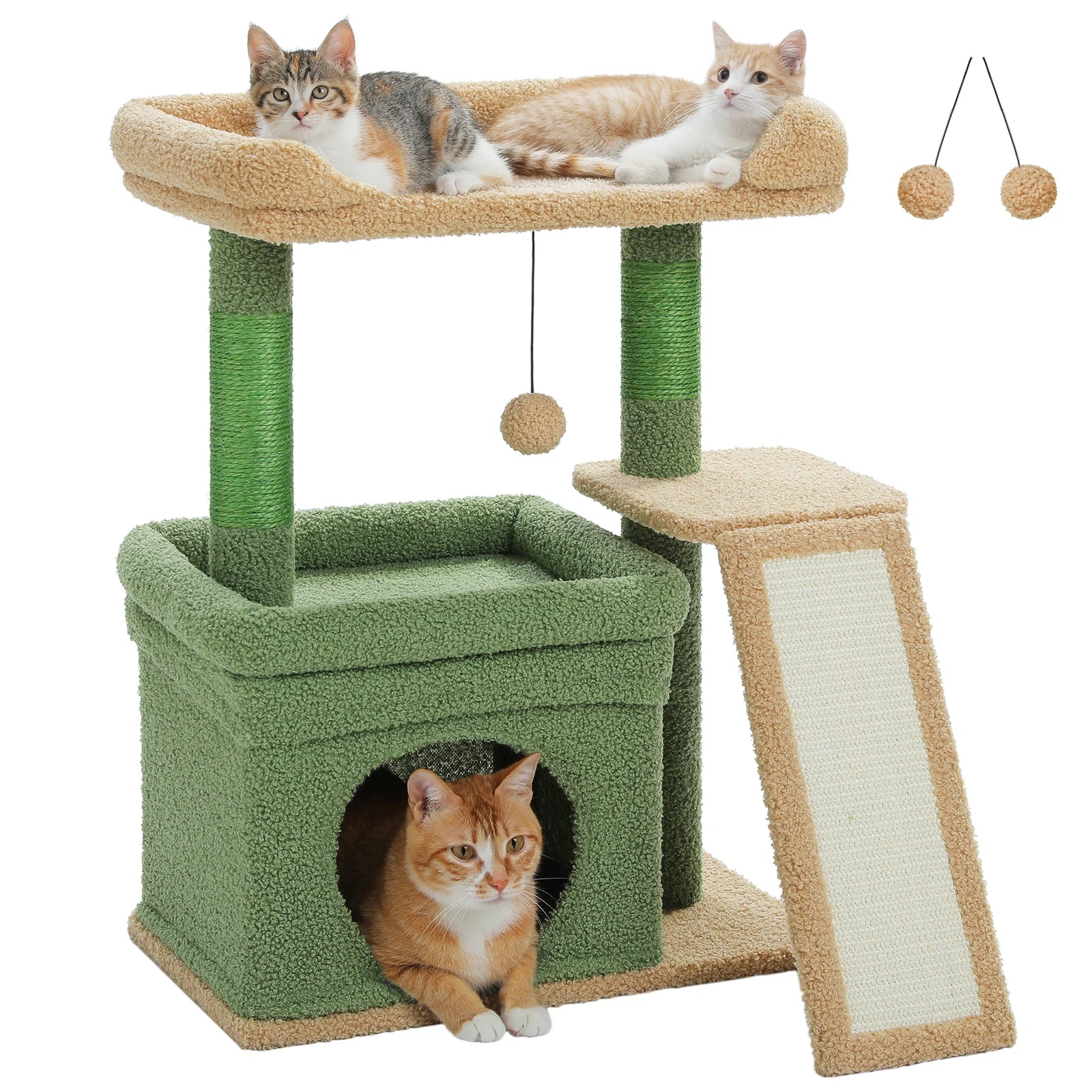 Cat Tree Tower with Scratching Post