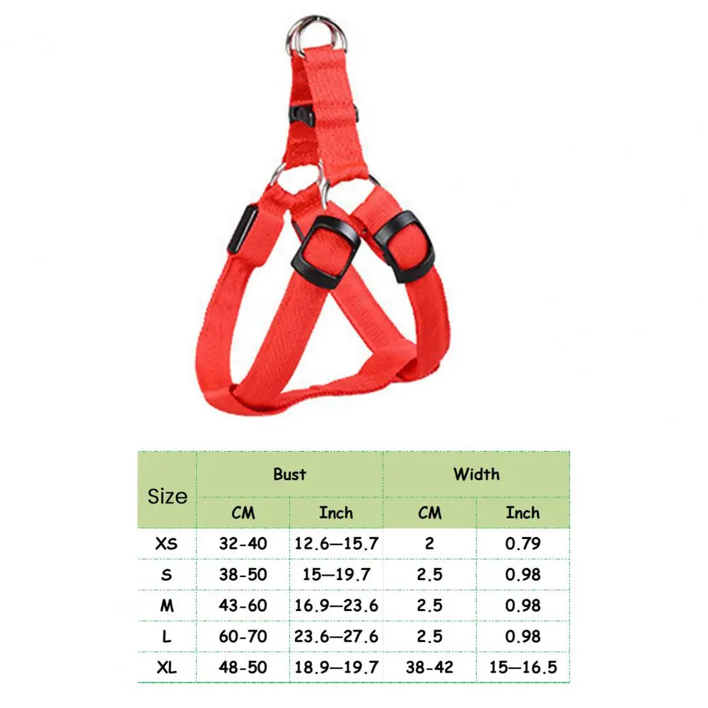 LED light Pet Harness