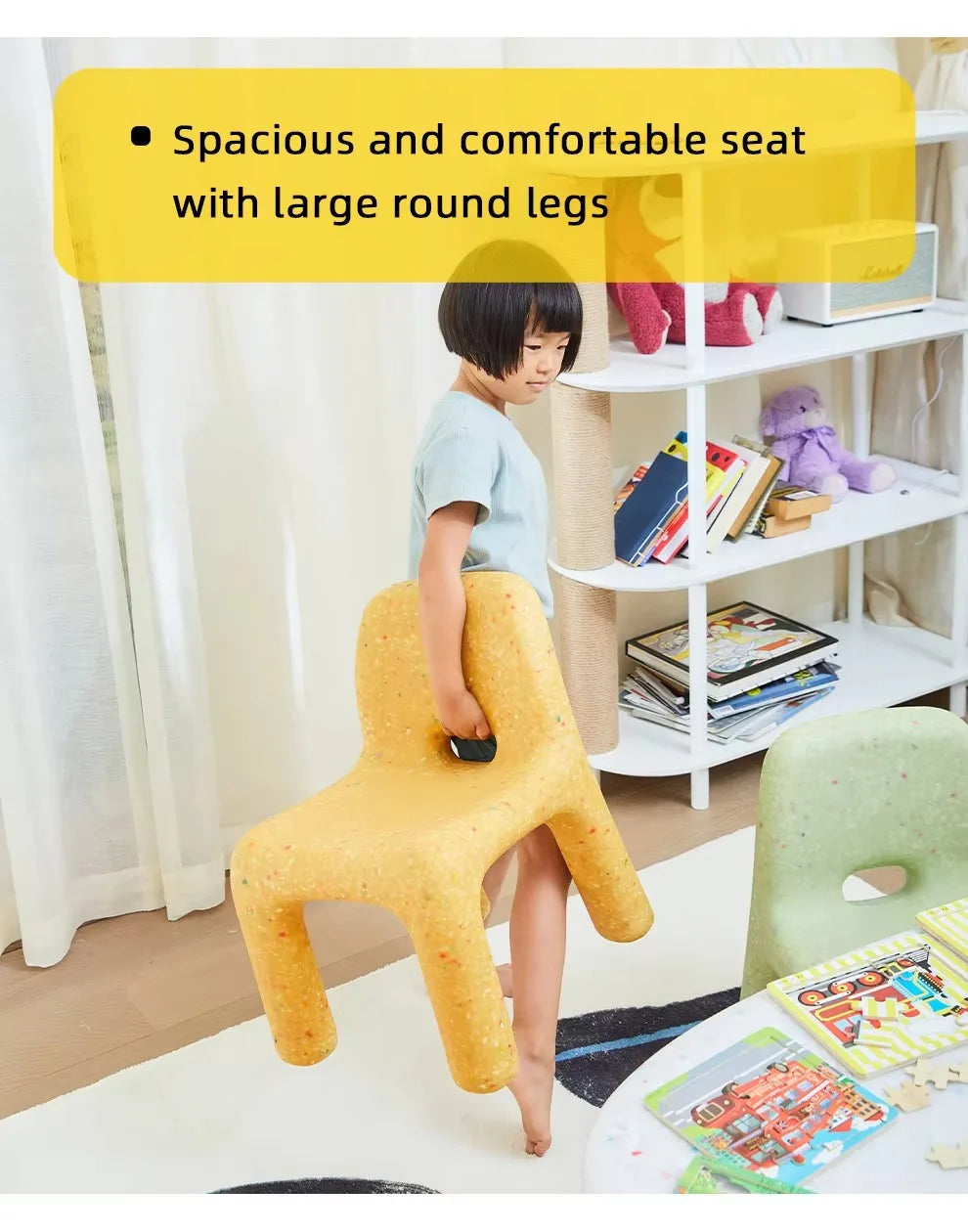 Kids Study Table And Chairs Set indoor/outdoor