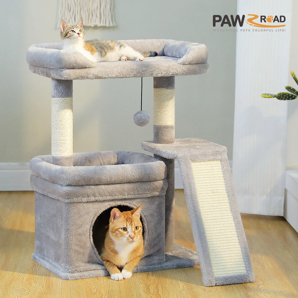 Cat Tree Tower with Scratching Post