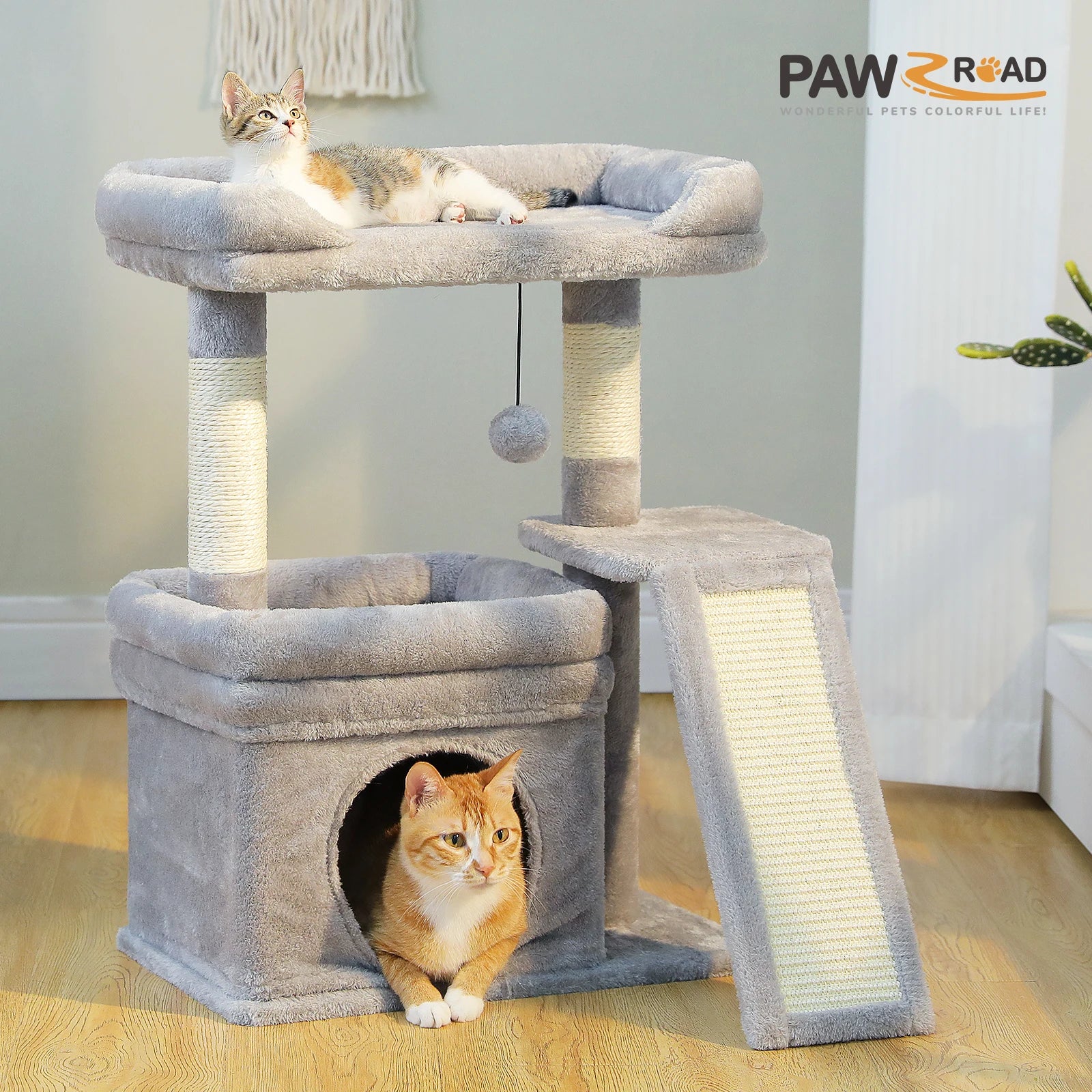 Cat Tree Tower with Scratching Post