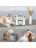 Stainless Steel Cat/Dog Water Fountain