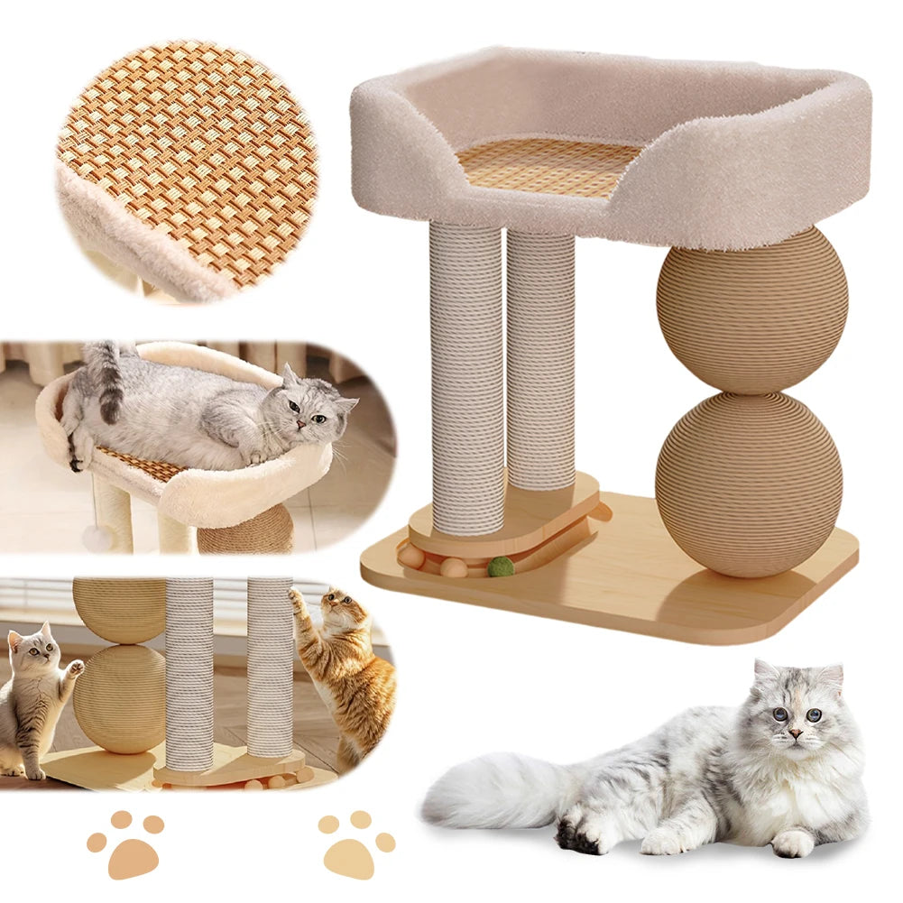 Cat Climbing Frame with Sisal Ball