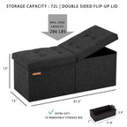 Bench/Storage with Flipping Lid