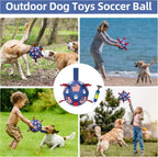 Dog Soccer Ball with Straps
