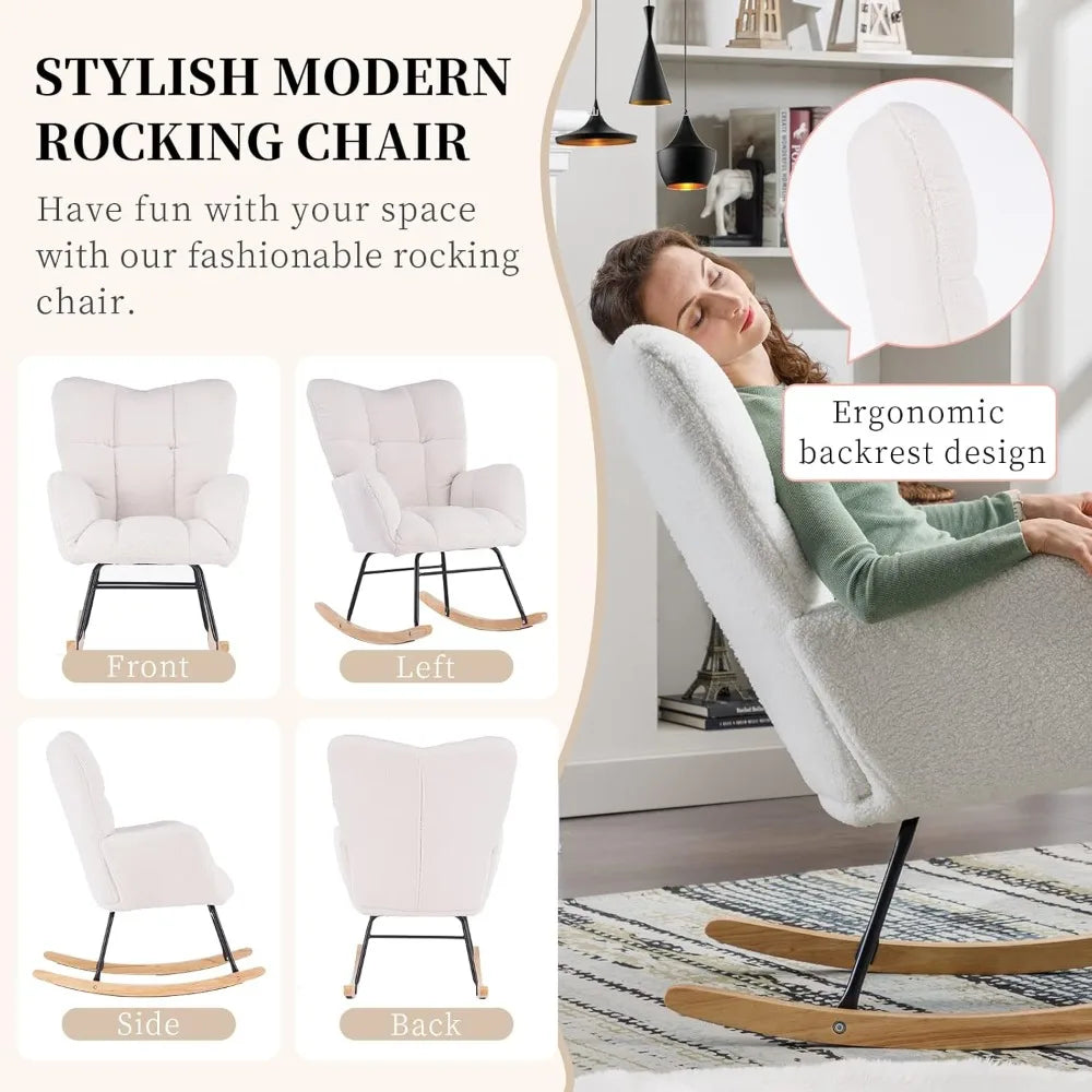 Rocking Chair Upholstered