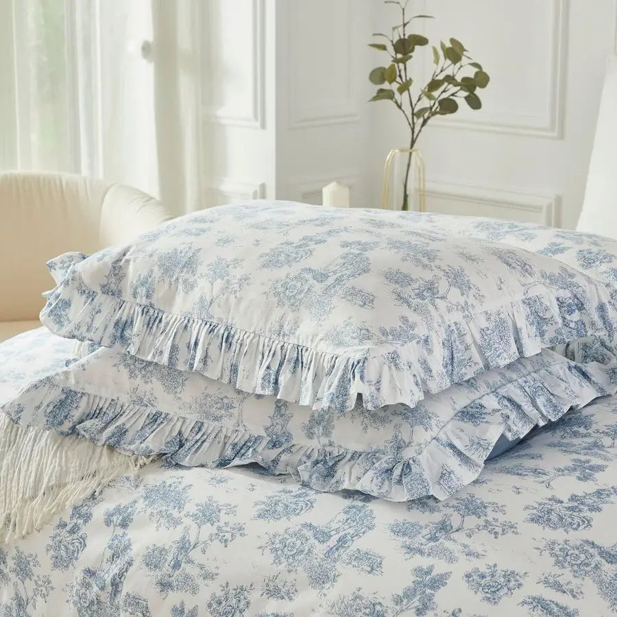 French Country Duvet Cover Set Full Size