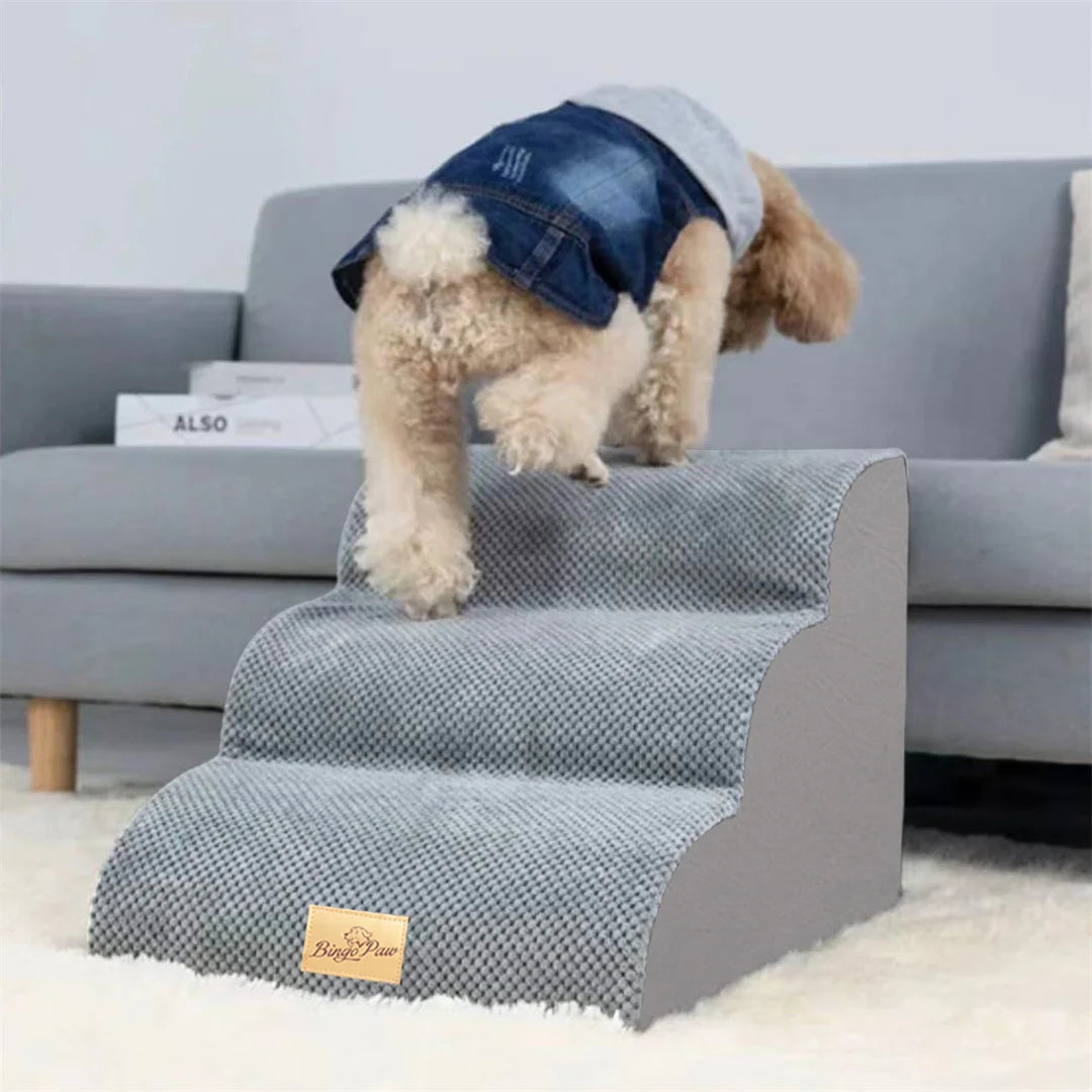 Pet Stairs for High Beds and Sofa Couch High-Density Sponge