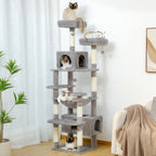 Large Cat Tree Tower With Scratching Posts.