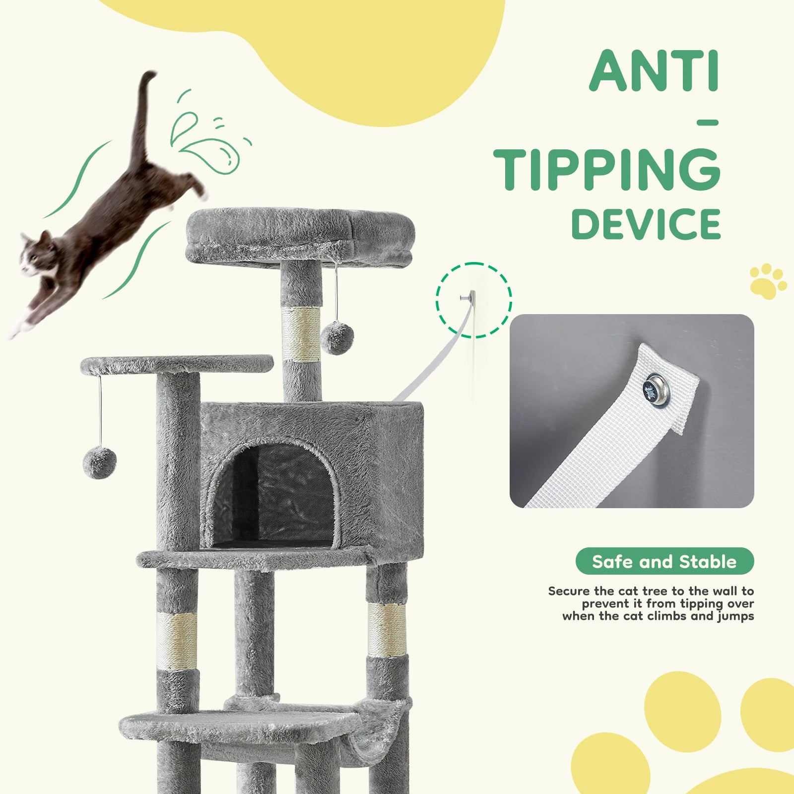 Cat Tree/Multi-Cat Climbing Tower