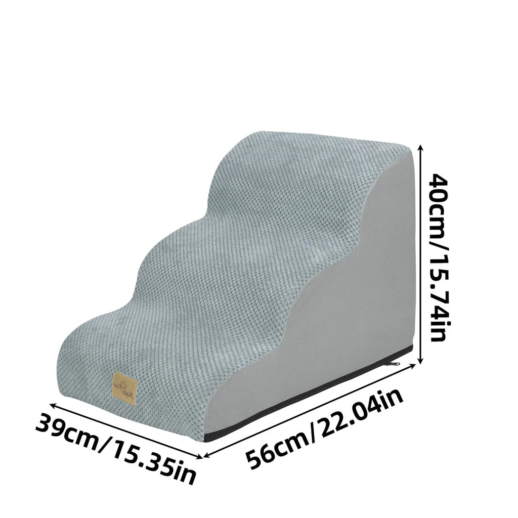 Pet Stairs for High Beds and Sofa Couch High-Density Sponge