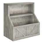 Bookshelf and Wooden Toy Storage Organizer