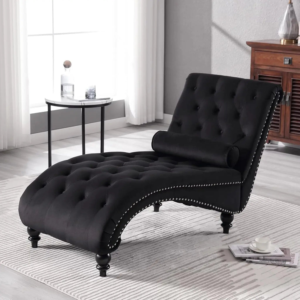 Velvet Chaise Lounge