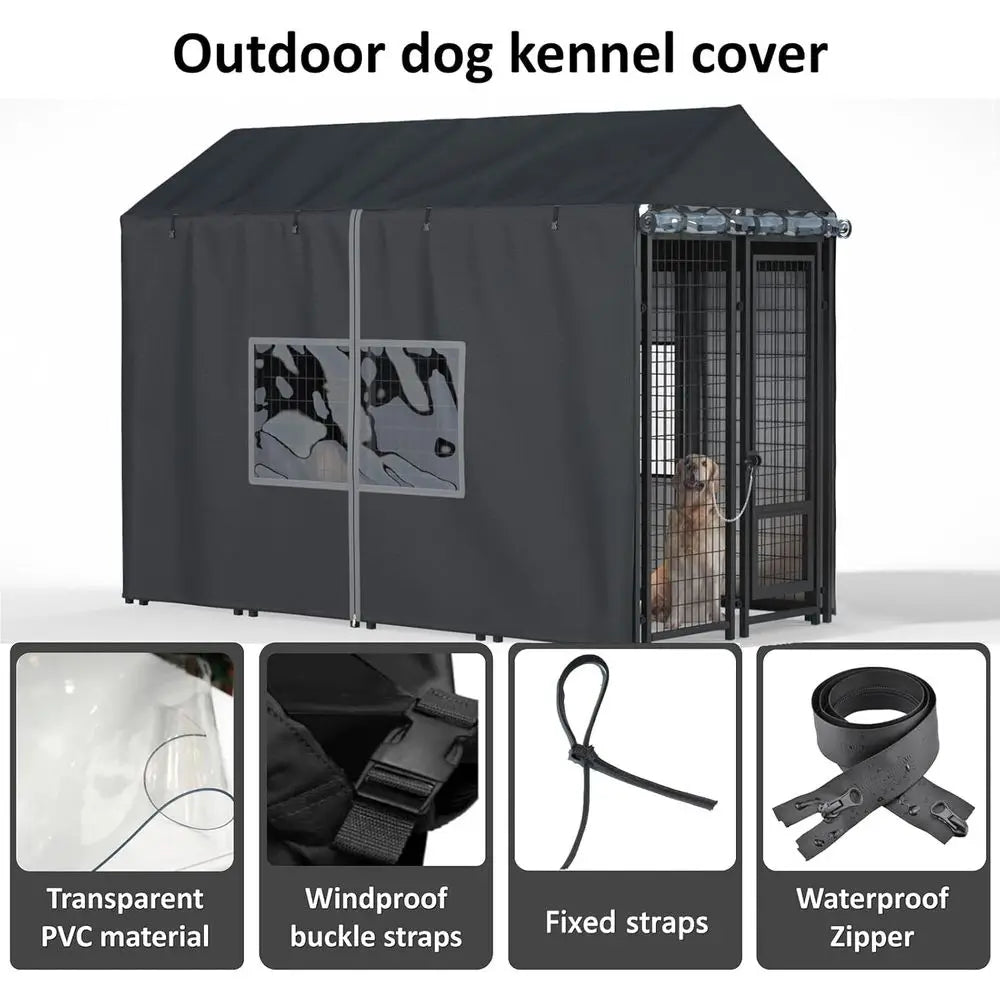 Outdoor Dog Kennel Cover