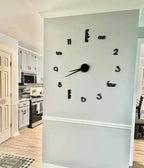 Frameless Large wall clock