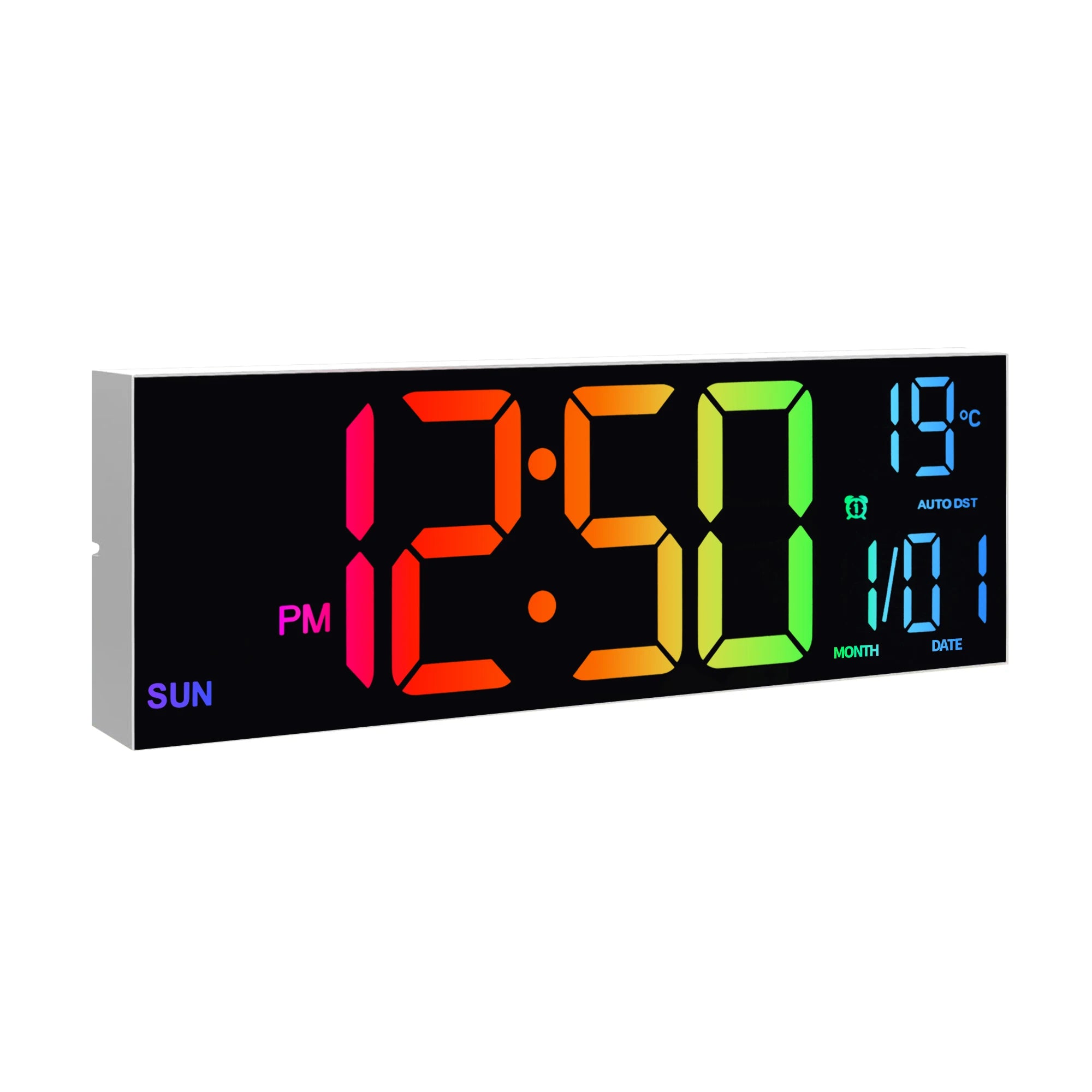 Big LED Display with Remote, 8 RGB Color