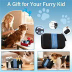 PAWIMOOD 3 in 1 Pet Steam Brush for Dogs Cats