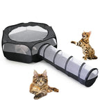 Small Animal Tunnel Cage, 2-in-1