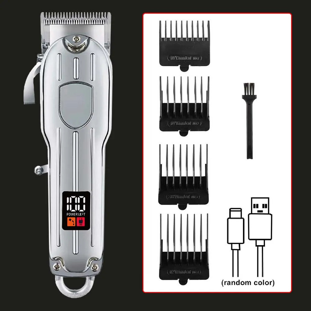 Hair Clippers Set for grooming hair, beards and pets