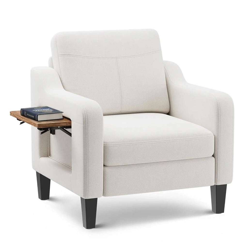 Chair with Foldable Side Table
